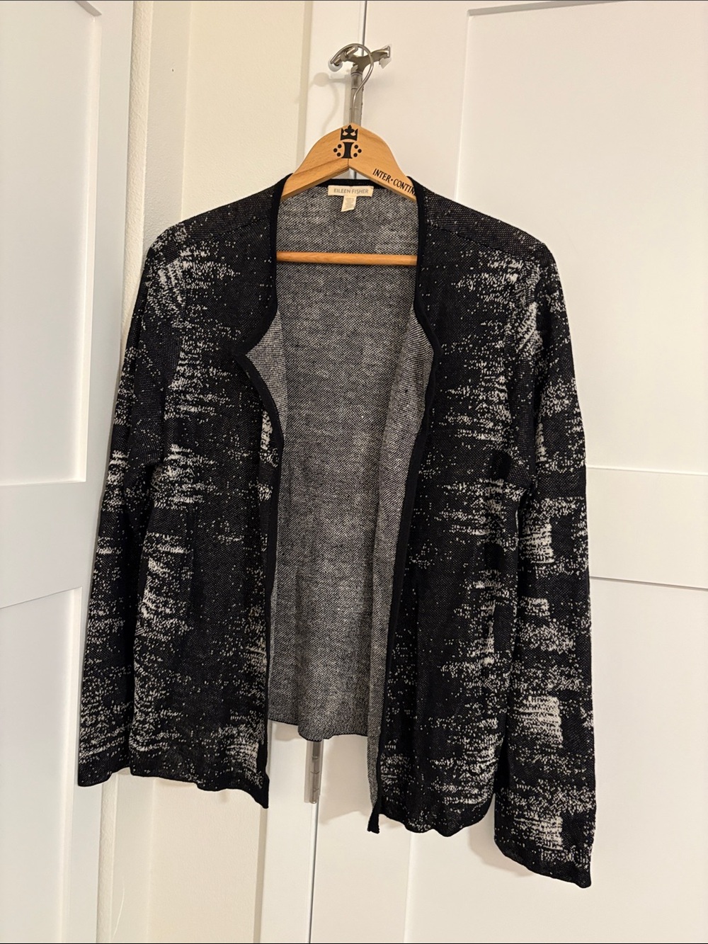 Eileen Fisher Open-Front Cardigan